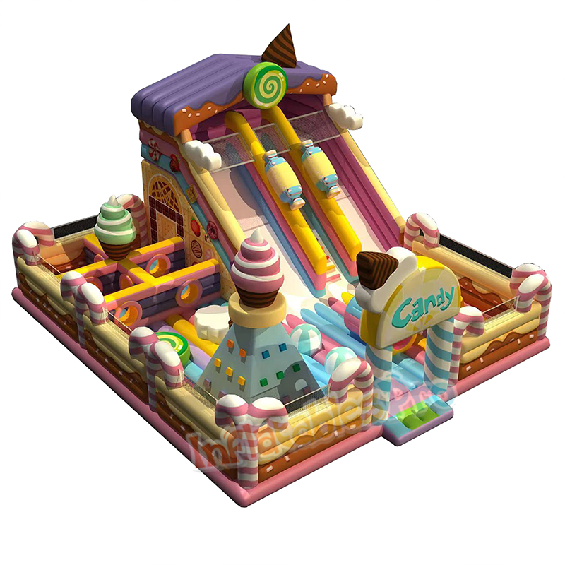 Parque Castelo de Doces Tobogã Duplo