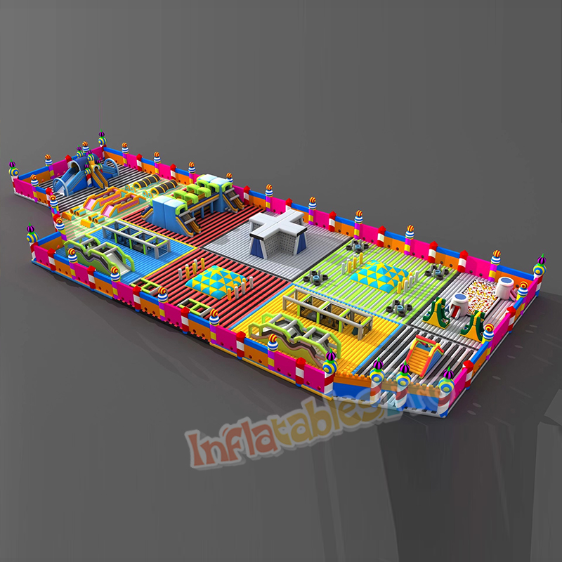 Mega Parque Indoor Gigante Grade Arco-Íris